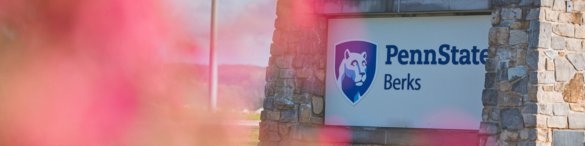 Penn State Berks entrance sign