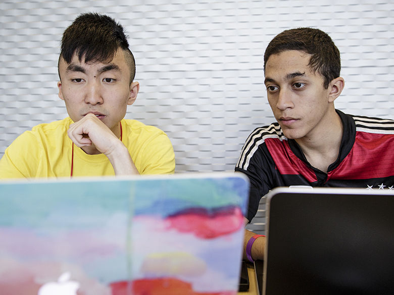 Students Collaborating