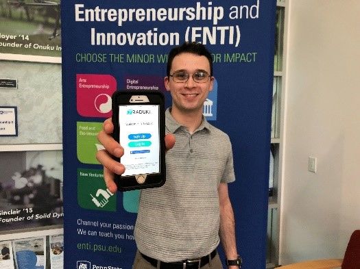 Ryan Morris, an owner Traduki of shows off his companiesapp.