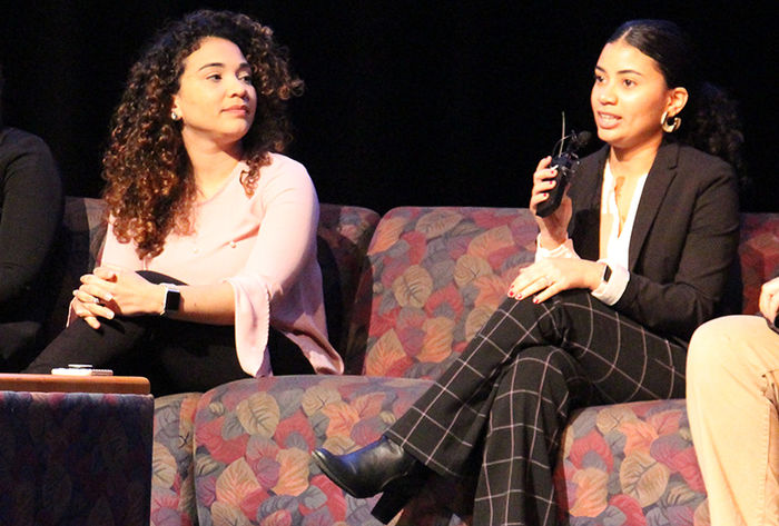 Varona sisters at Berks for Hispanic Heritage month