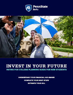 Interactive Financial Aid Brochure Cover