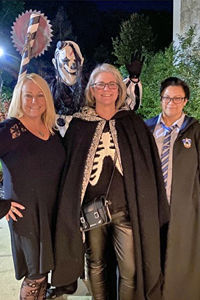Photo of Erica Pulaski, Dr. E. Michele Ramsey, and Dr. Cheryl Nicholas