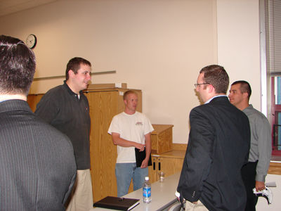 Mentors and students 