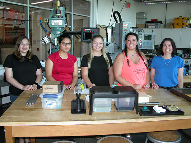 students in lab