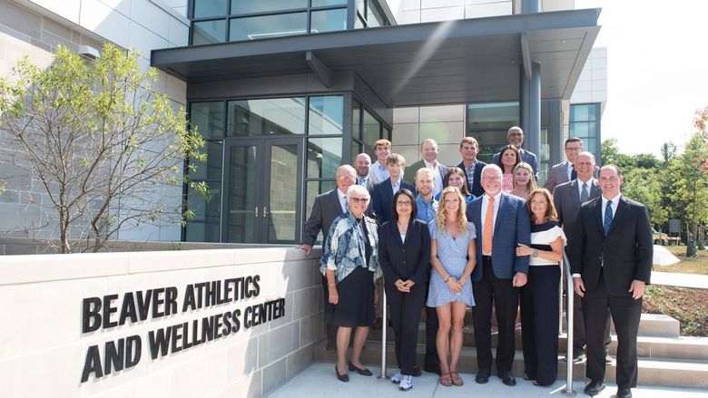 Berks Athletic and Wellness Center dedication event