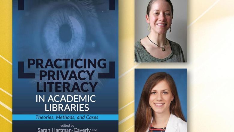 Practicing Privacy Literacy book cover art and head shots