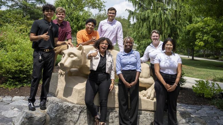 Photo of Penn State Berks LION STEM Scholars