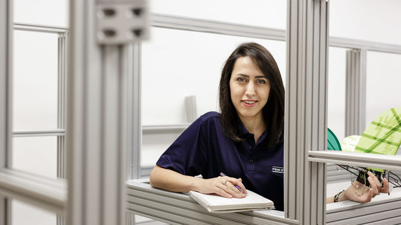 Azar Eslam Panah, assistant professor of mechanical engineering at Penn State Berks. 