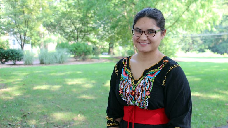 Gabriela Gonzalez-Magana a computer engineering major at Penn State Berks