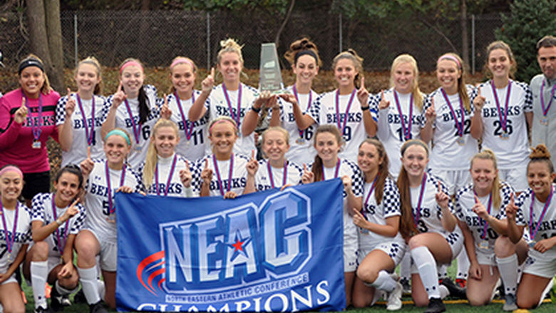 Women's Soccer NEAC Champs