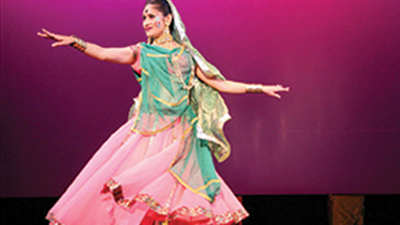 woman dancing