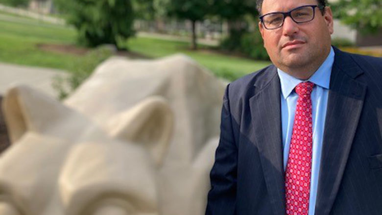 Jonathan Kukta, director of housing and food services at Penn State Berks, Lehigh Valley and Schuylkill campuses 