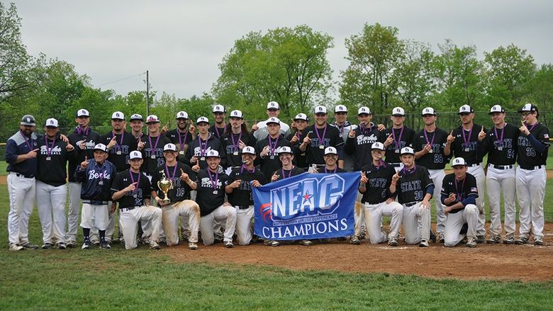Berks Baseball wins third straight NEAC title