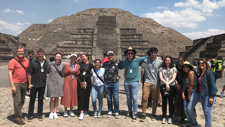 Penn State Berks students traveled to Mexico City during Spring Break