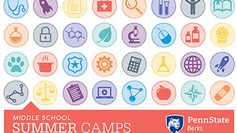 middle school camp ad