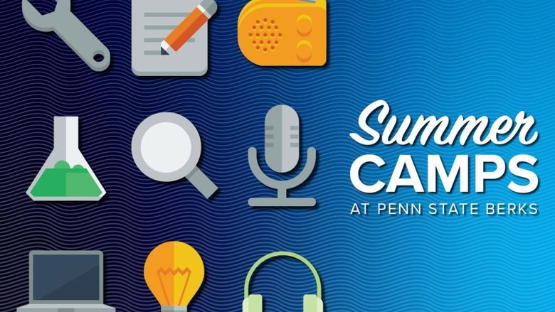 Graphic depicting subject areas of summer camps