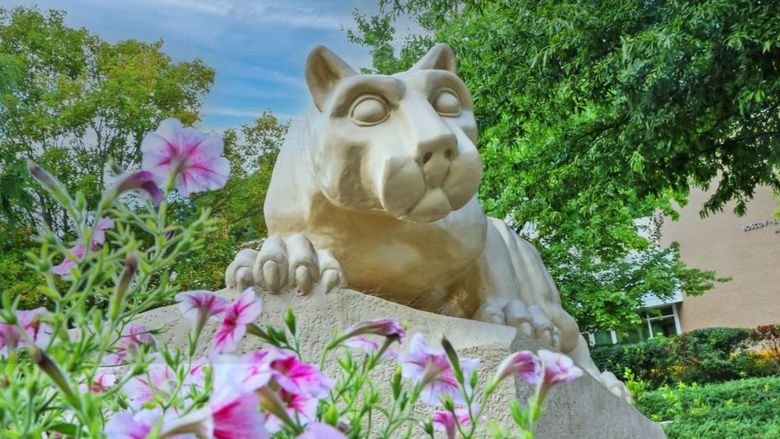 Penn State Berks lion shrine