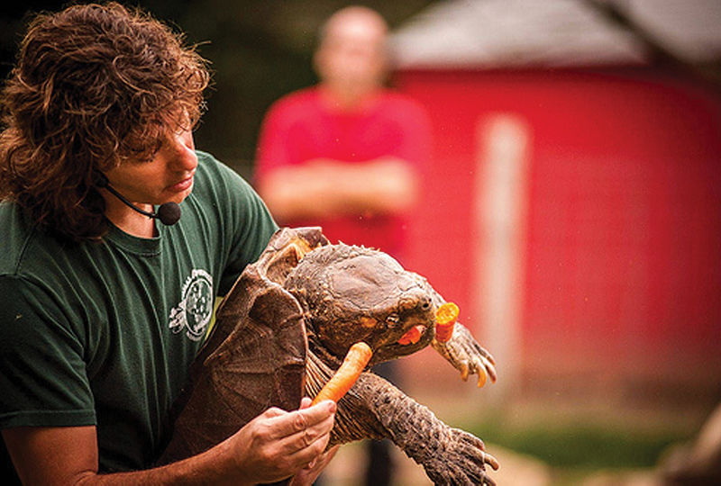 an exotic animal rescue and education organization Ed Laquidara