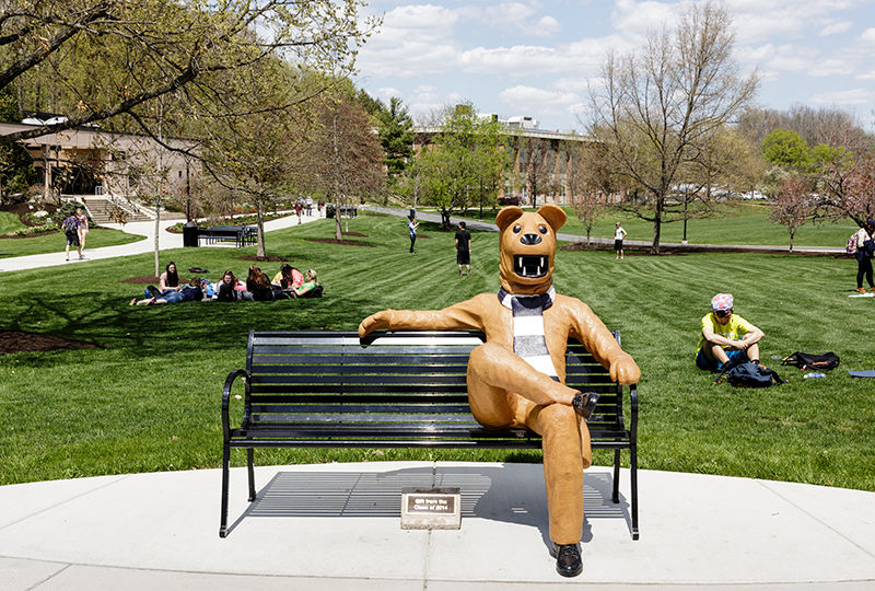 Penn State Berks Lion Bench Penn State Berks Lion Bench