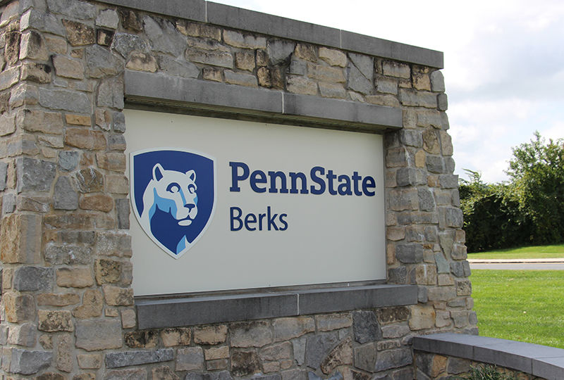Penn State Berks sign Penn State Berks sign