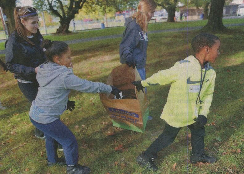 Baer Park cleanup