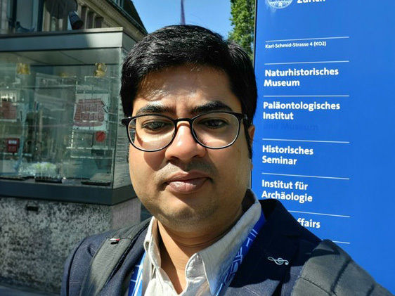 Photo of Sourav Kumar Nag, assistant professor of English literature and culture studies, Onda Thana Mahavidyalaya in India.