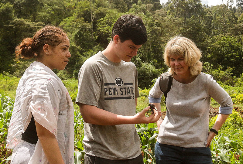 Students developed projects at the Children and Youth Empowerment Centre. Students developed projects at the Children and Youth Empowerment Centre.