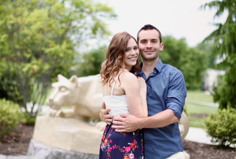 Liz (Weidner) and Nolan Campbell 
