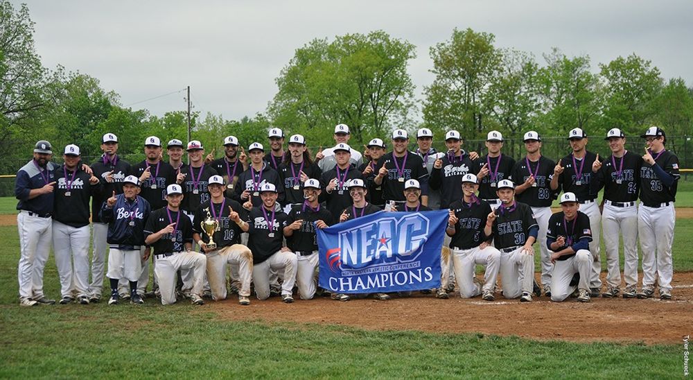 Berks Baseball wins third straight NEAC title
