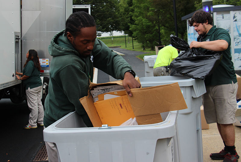 Penn State Berks had an on-site document shredder on campus for faculty and staff .