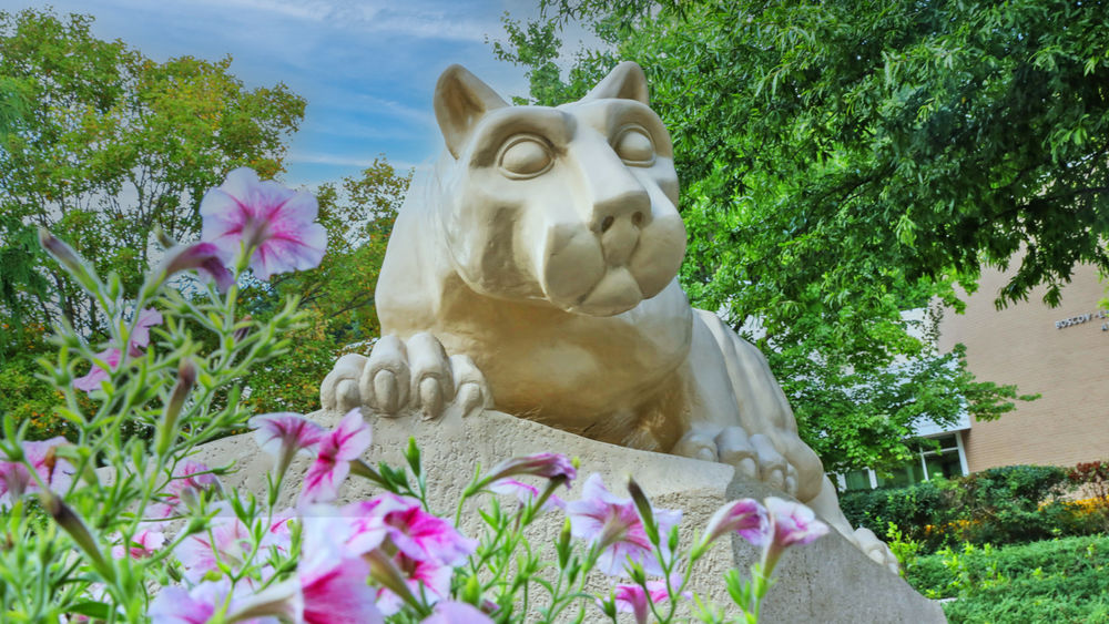 Penn State Berks lion shrine