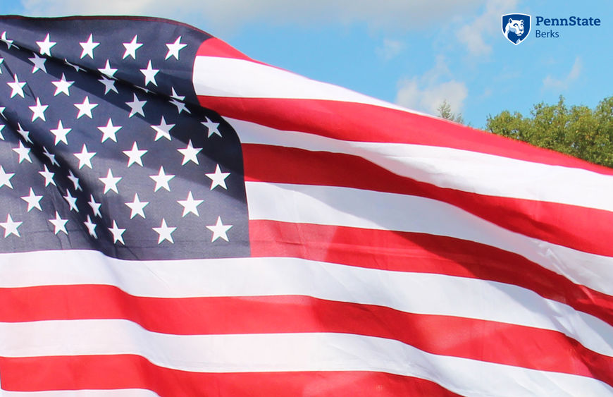 Penn State Berks American Flag